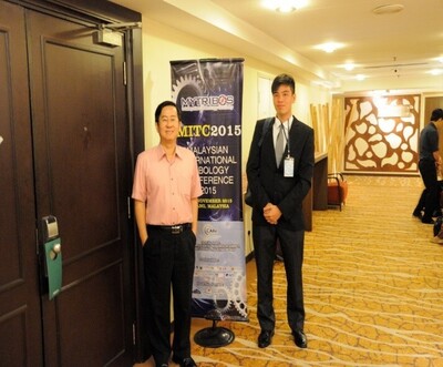 洪政豪老師帶領學生至馬來西亞參加研討會